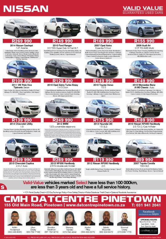 CMH Nissan Pinetown Advert of The Week