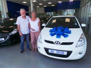Mr and Mrs Bishop CMH Nissan Pinetown