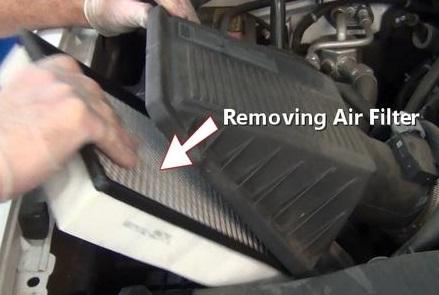 Removing Air Filter