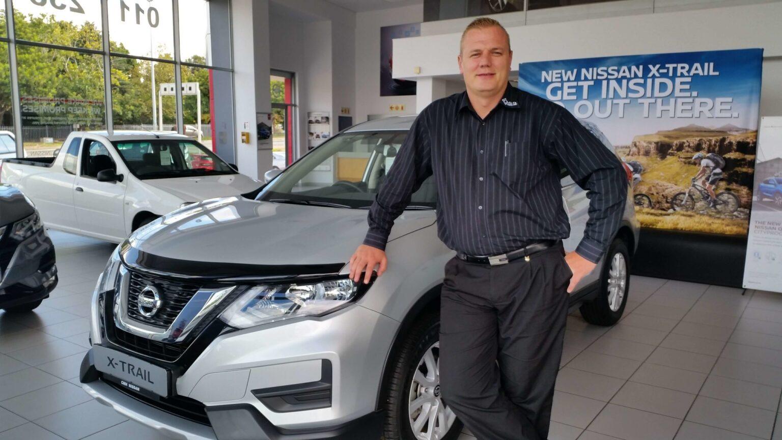 CMH Nissan Midrand welcomes new sales manager, Martin Lombard