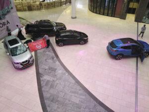 AERIAL VIEW VIEW IMAGE WHILE SET UP WAS UNDERWAY - CMH Nissan Midrand