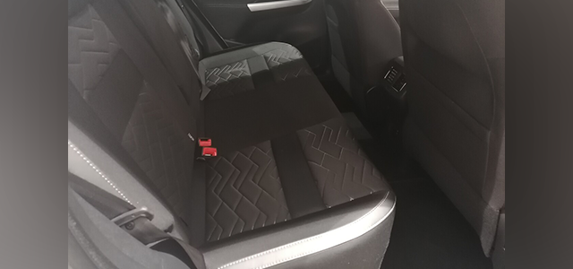 Comfort is a priority in the Nissan Magnite - Rear Seats