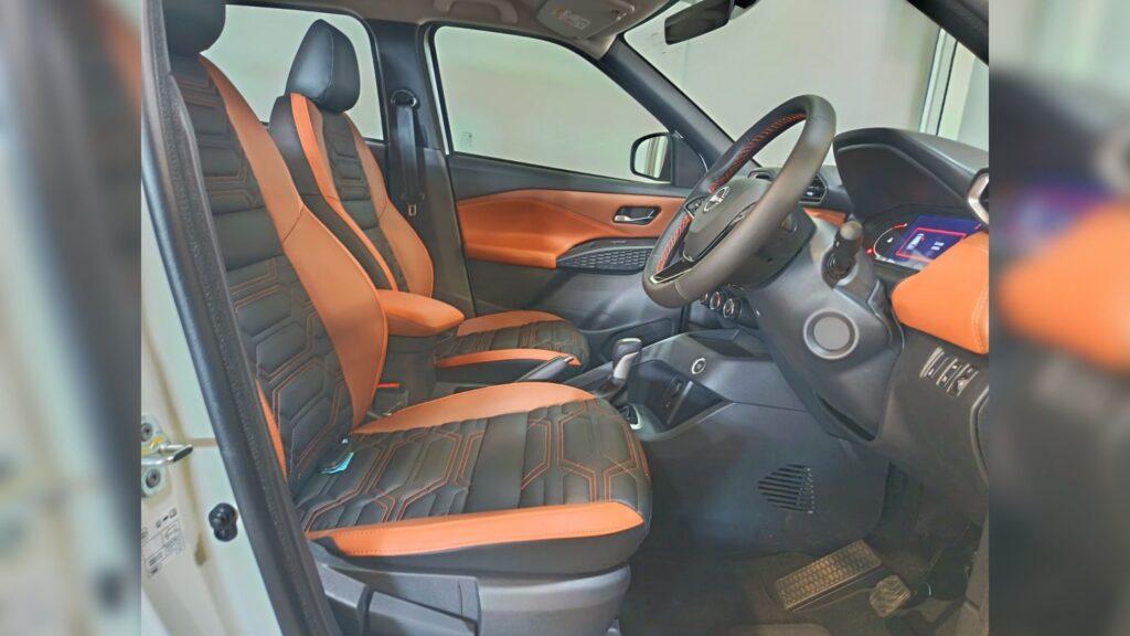 2026 Nissan Magnite Front Leather Seats