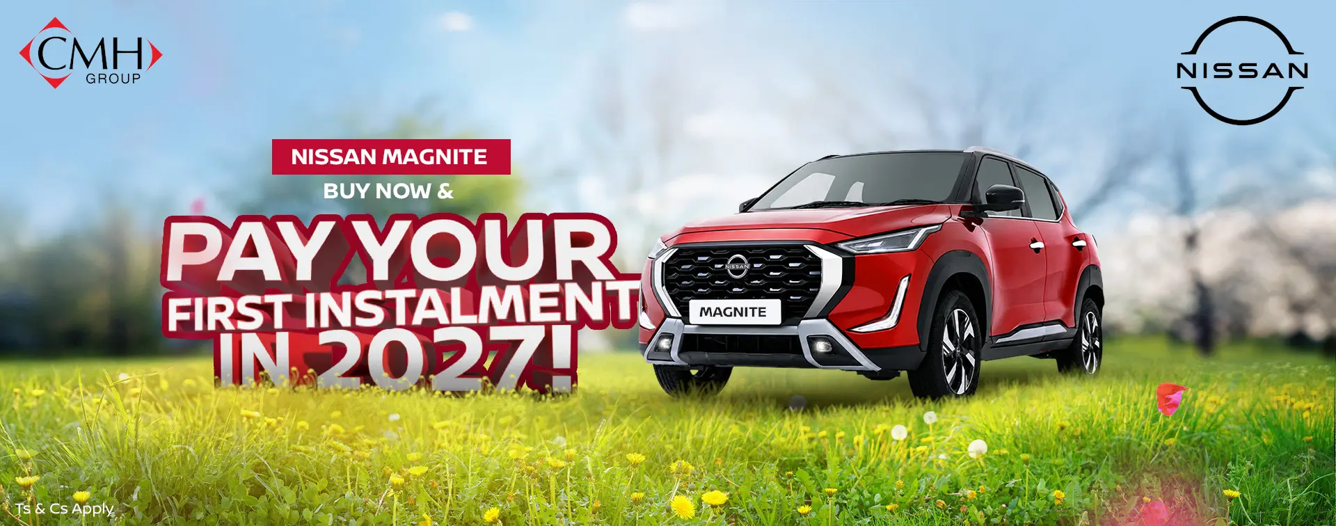 CMH Nissan Banner