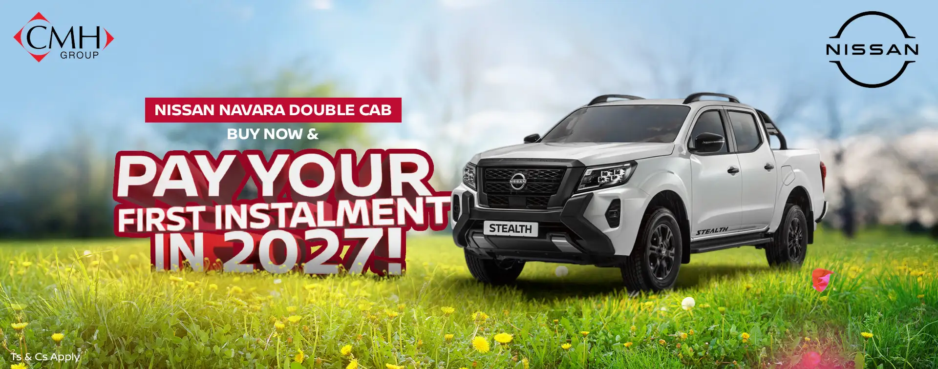 CMH Nissan Banner